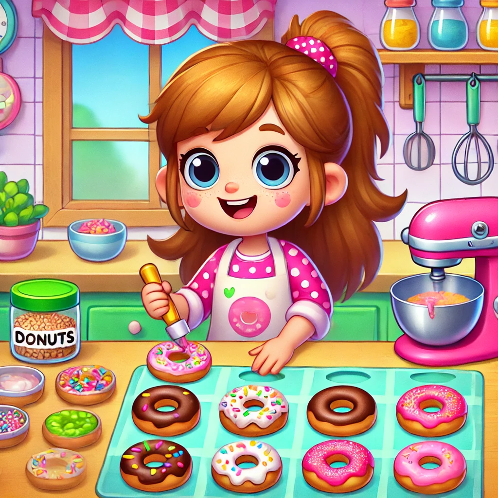 Baby Hazel: Donuts Interface